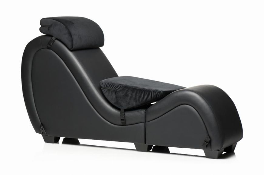 Секс-кресло с подушками Master Series Kinky Sex Lounge with Cushions - Black SX1192