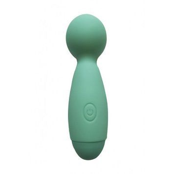Мінівібромасажер Wooomy Smally Mini Wand Turquoise SO7407