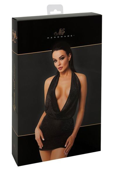Блестящее мини-платье Noir Handmade F351 Shiny tulle mini dress - M SX2099