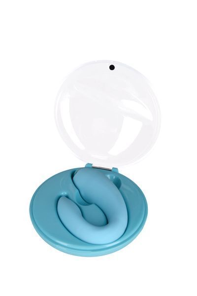 Вібратор для пар FairyGasm PleasureBerry blue, зарядний кейс, пульт ДК SX0640