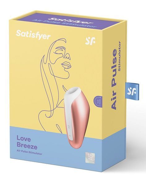 Миниатюрный вакуумный стимулятор Satisfyer Love Breeze Copper SO4102