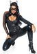 Эротический костюм супергероя-кошечки Leg Avenue Wicked Kitty L, комбинезон, пояс, маска, ушки SO9130 фото 5