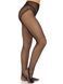 Стрип-колготки Leg Avenue Crotchless Net Tights with Heart Backseam, One Size, черные, с доступом SX1051 фото 1