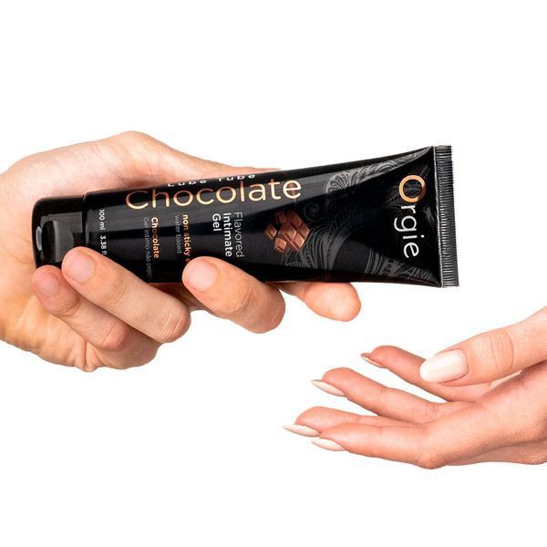 Лубрикант на водній основі Orgie Lube Tube Chocolate, 100 мл, зі смаком та ароматом шоколаду SX1512