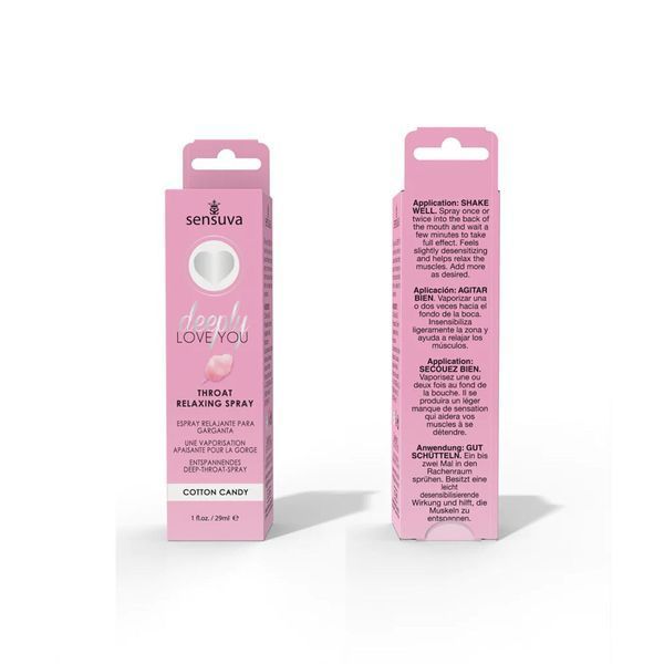 Спрей для глубоких оральных ласк Sensuva Deeply Love You Cotton Candy (29 мл) SO9818