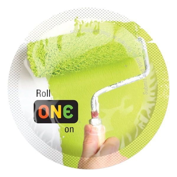 Набір презервативів ONE Color Sensations, 100 шт, кольорові, 10 кольорів, зі змазкою, паковання-тубус SX0740