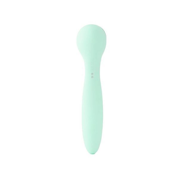 Вакуумний стимулятор з вібратором KISSTOY Polly Max Cyan SO9559