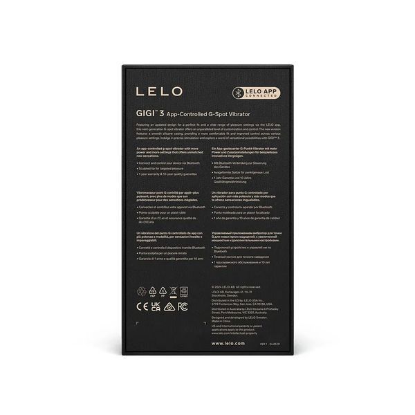 Вибратор точки G LELO GIGI 3 Deep Rose SX2558