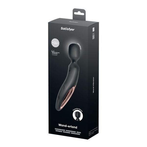 Вибромассажер Satisfyer Wand-erland (Black/Rosegold) SX2698