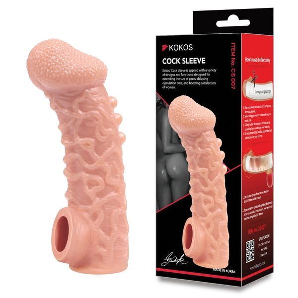 Насадка на член Kokos Cock Sleeve CS 007 M SX1463
