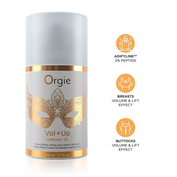 Крем с эффектом лифтинга для груди и ягодиц Orgie &ndash; Vol + Up (50 мл), пептид Adifyline&trade; SX1562