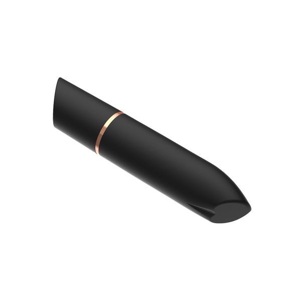 Віброкуля у вигляді помади Adrien Lastic Rocket Black SO8206