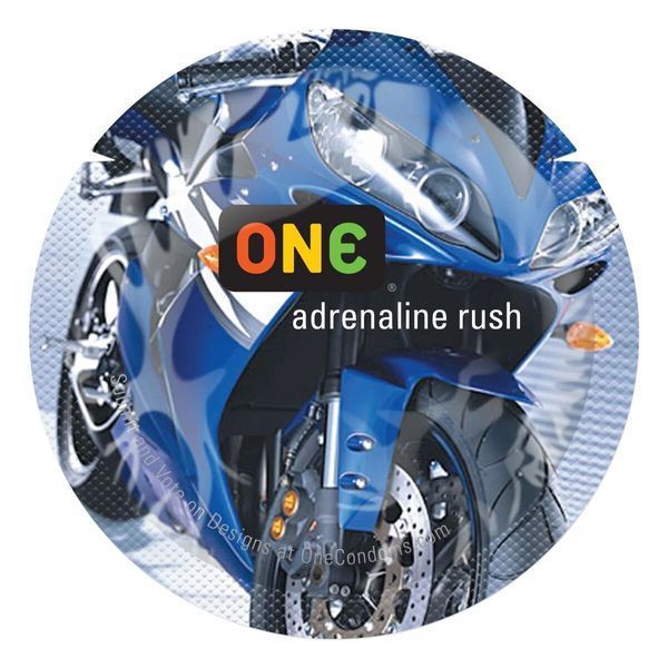 Набір презервативів ONE Color Sensations, 100 шт, кольорові, 10 кольорів, зі змазкою, паковання-тубус SX0740