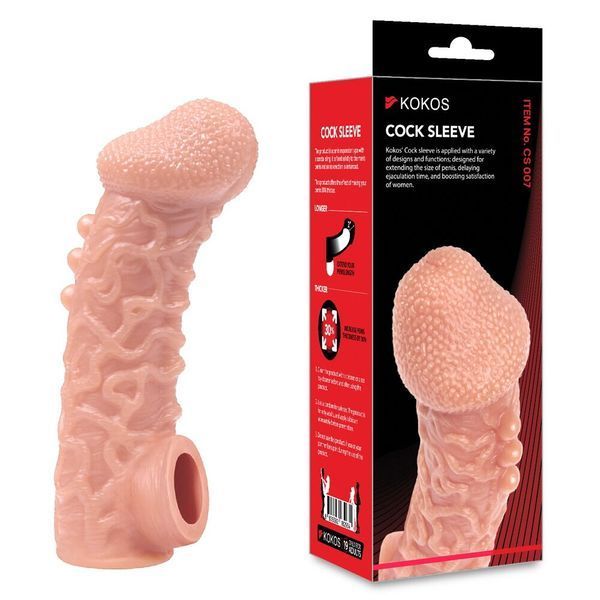 Насадка на член Kokos Cock Sleeve CS 007 M SX1463