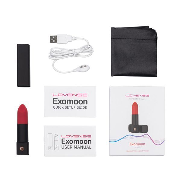 Вібратор-помада Lovense Exomoon, працює через застосунок SO6979
