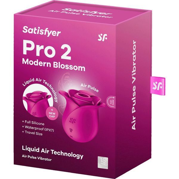 Вакуумний кліторальний стимулятор Satisfyer Pro 2 Modern Blossom, технологія Liquid Air SO8776