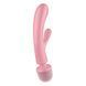 Вибратор-кролик с вибромассажером Satisfyer Triple Lover Pink, 3 мотора SO8790 фото 4