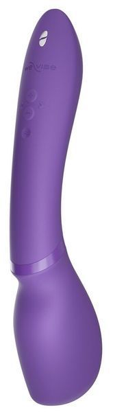 Смарт-вібромасажер We-Vibe Wand 2 Purple, дуже потужний, функція Smart Silence SX2150