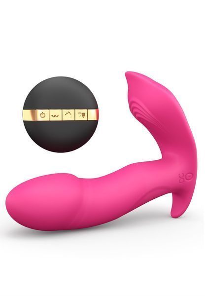 Вибратор Dorcel Secret Clit с подогревом и пультом ДУ, можно под одежду, голосовое управление SO3072