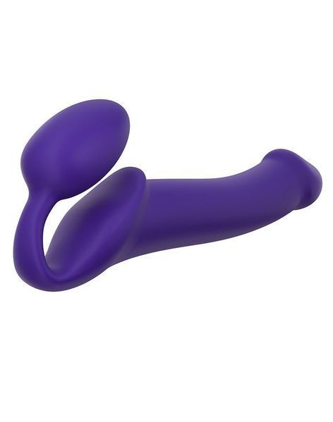 Безремінний страпон Strap-On-Me Violet L, повністю регульований, діаметр 3,7 см SO2708
