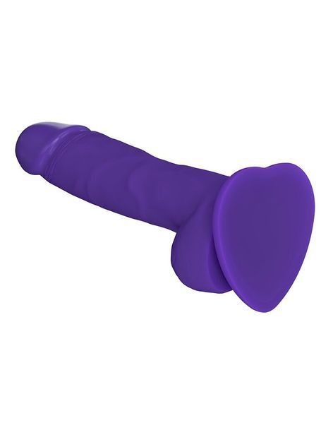 Реалістичний фалоімітатор Strap-On-Me SOFT REALISTIC DILDO Violet - Size M SO4522