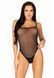 Эротическое боди Leg Avenue Cami bodysuit with thong Black S/M, на бретелях SO9166 фото 1
