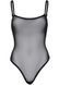 Эротическое боди Leg Avenue Cami bodysuit with thong Black S/M, на бретелях SO9166 фото 3