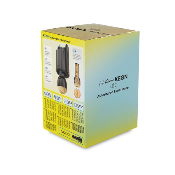 Інтерактивна секс-машина для чоловіків Kiiroo Keon Wi-Fi Combo Set з мастурбатором Feel Victoria SX3215