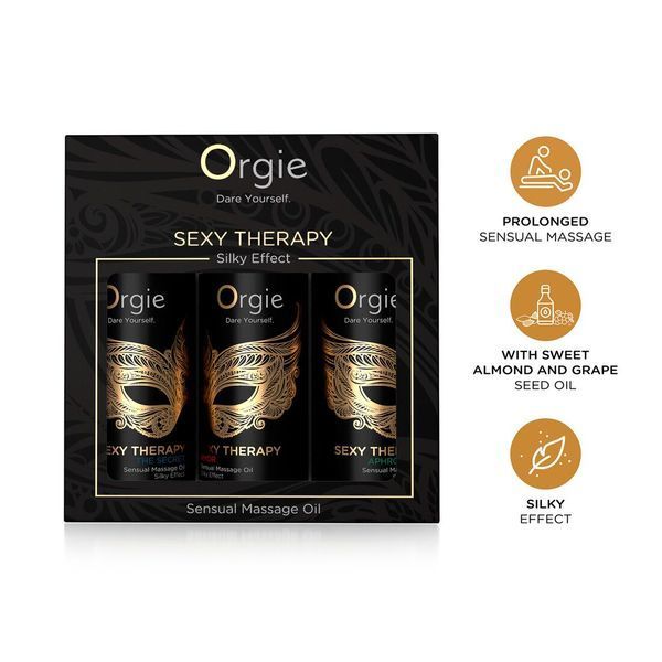Набор массажных масел Orgie &ndash; Sexy Therapy Mini Size Collection (3х30 мл) SX1545