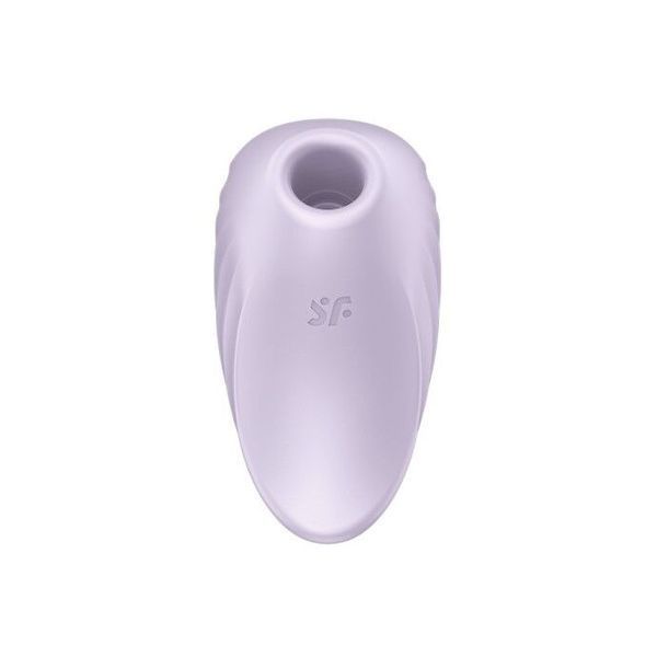 Вакуумний кліторальний стимулятор із вібрацією Satisfyer Pearl Diver Violet SO6078