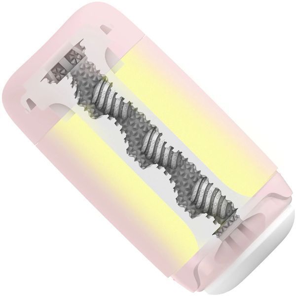 Мастурбатор TENGA PUFFY Strawberry Pink , ультрамягкий материал, многоразовый, сквозной SX1329