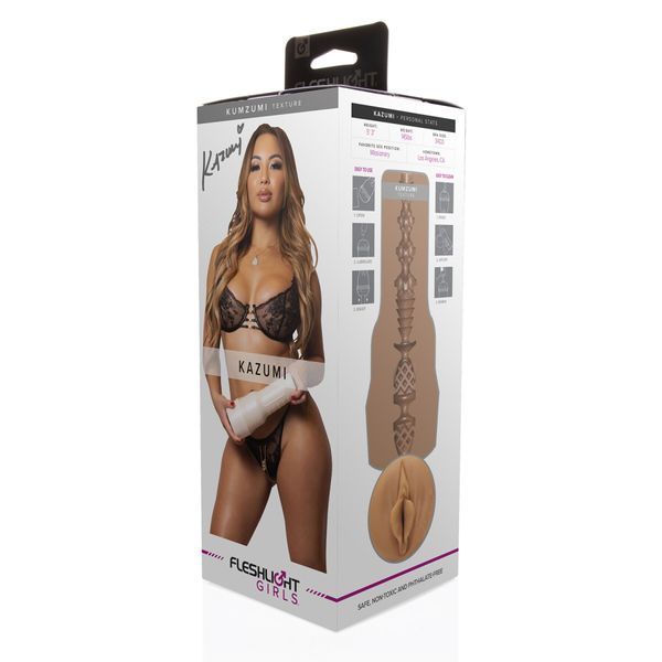 Мастурбатор Fleshlight Girls: Kazumi &mdash; Kumzumi, со слепка вульвы SO9593