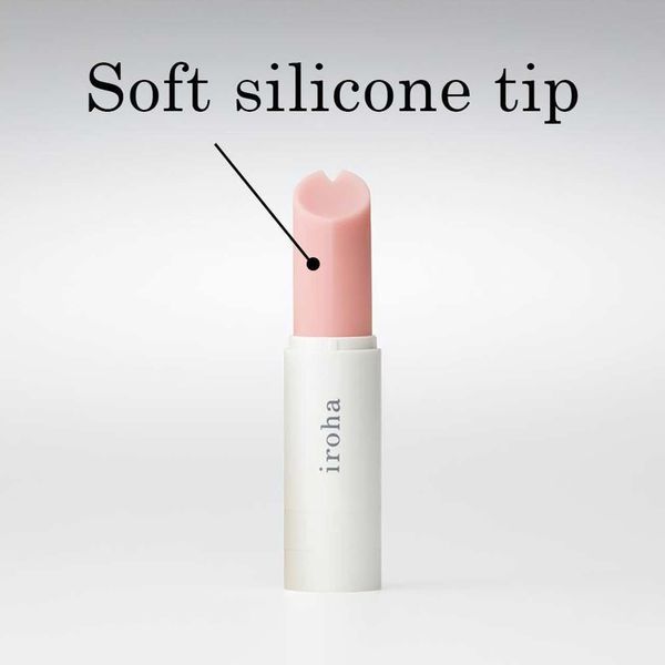Вибратор-помада IROHA STICK White, плавное увеличение мощности SO3575