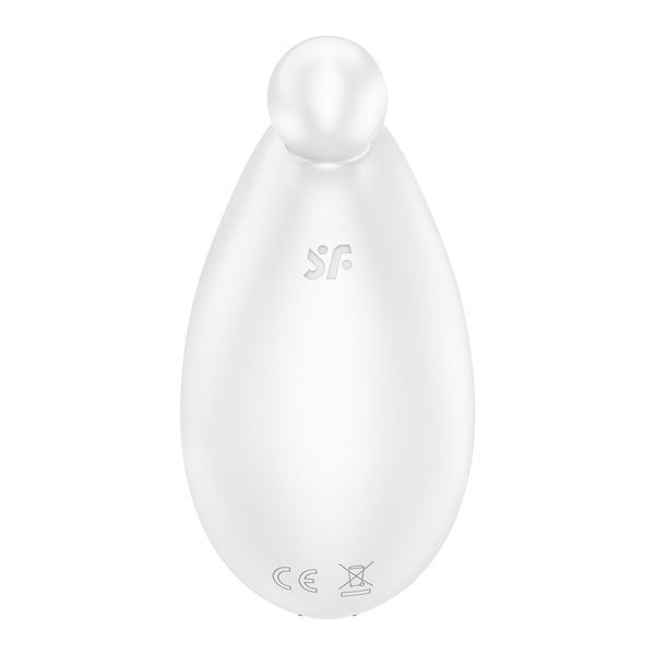 Вібратор для зовнішньої стимуляції Satisfyer Spot On 2 White, дуже потужний, гнучкий відросток SX0578