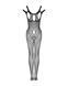 Бодістокінг Obsessive Bodystocking G322 S/M/L, фантасмагорично-силуетний крій SO7242 фото 6