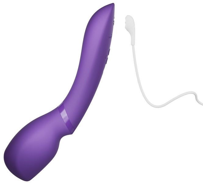 Смарт-вібромасажер We-Vibe Wand 2 Purple, дуже потужний, функція Smart Silence SX2150