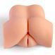 Мастурбатор-полуторс с вибрацией Real Body Real Tess, вагина и анус, 18х15 см SO9951 фото 3