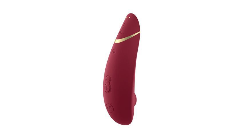 Вакуумний кліторальний стимулятор Womanizer Premium 2 - Bordeaux, функції Autopilot та Smart Silence SO8750