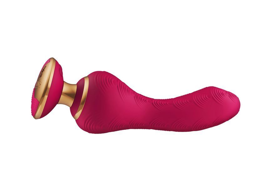 Вибратор для точки G Shunga Sanya Raspberry, гибкий ствол SO6903