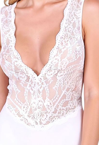 Боді Passion EVALIE BODY white S SX2924