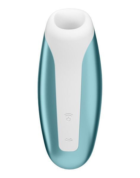 Миниатюрный вакуумный стимулятор Satisfyer Love Breeze Ice Blue SO4103