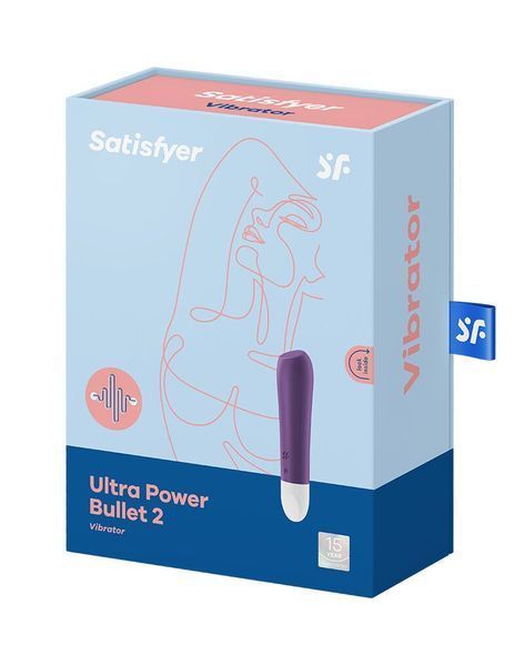 Вибропуля перезаряжаемая Satisfyer Ultra Power Bullet 2 Violet SO5424