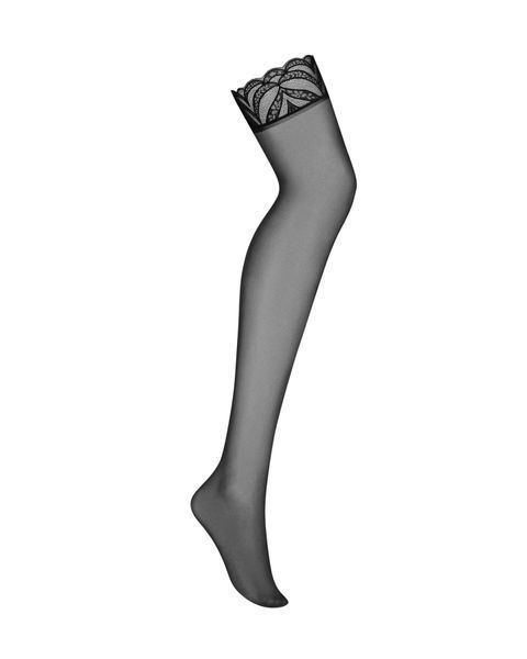 Чулки Obsessive Lecille stockings 2XL/3XL SX3111