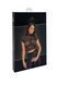 Топ Noir Handmade F303 Essence, XXL, black, кружевной, короткий рукав, воротник-стойка SX0259 фото 6