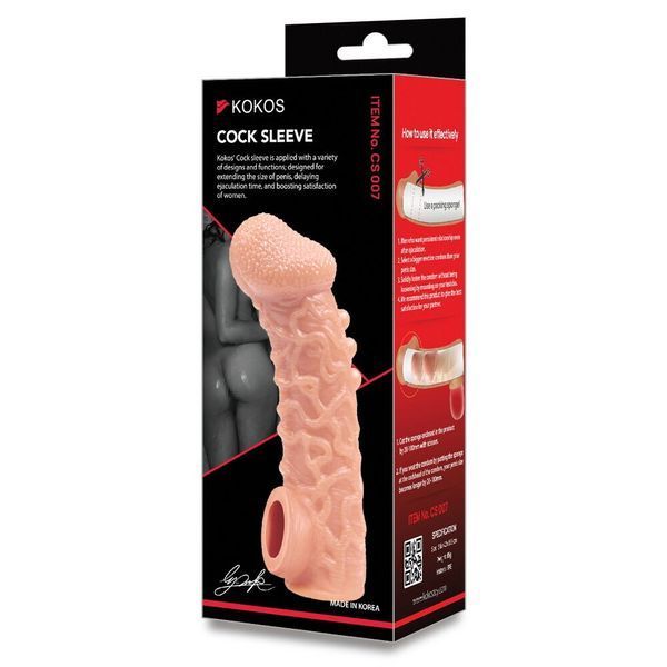 Насадка на член Kokos Cock Sleeve CS 007 L SX1464