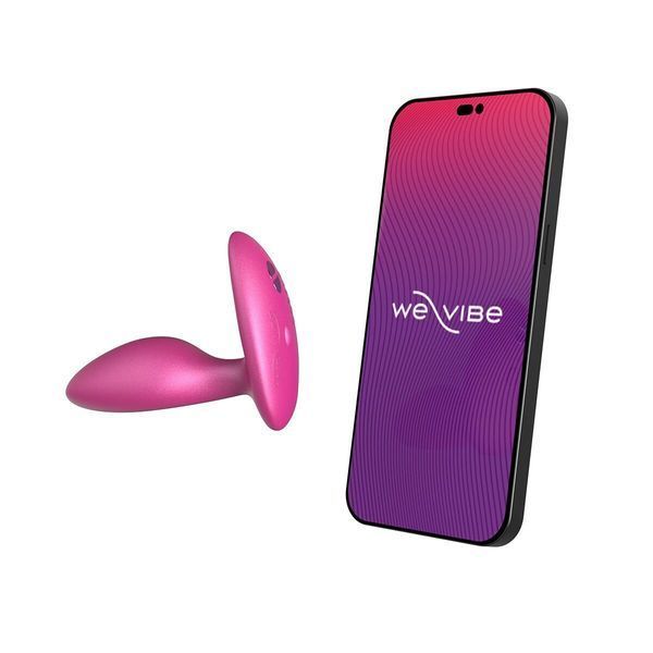 Анальна смарт-вібропробка We-Vibe Ditto+ Cosmic Pink, 10 режимів, пульт ДК SX0519
