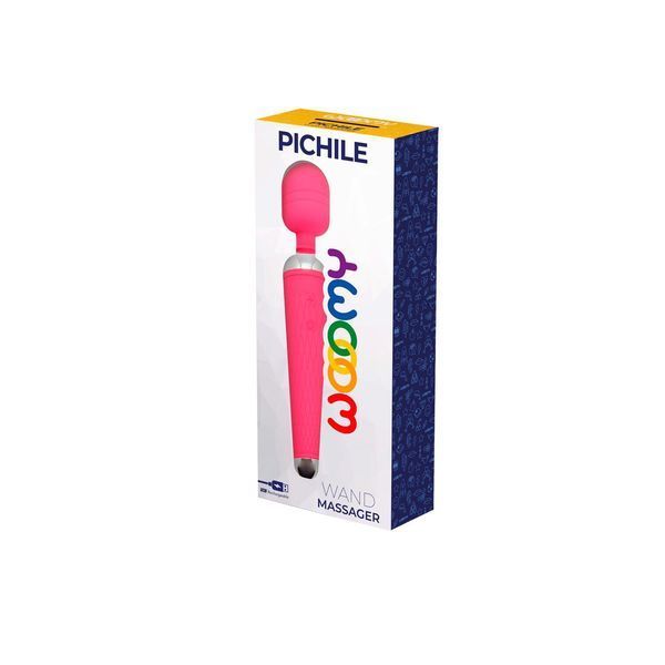 Вібромасажер Wooomy Pichile, потужний, 10 режимів вібрації SO7408