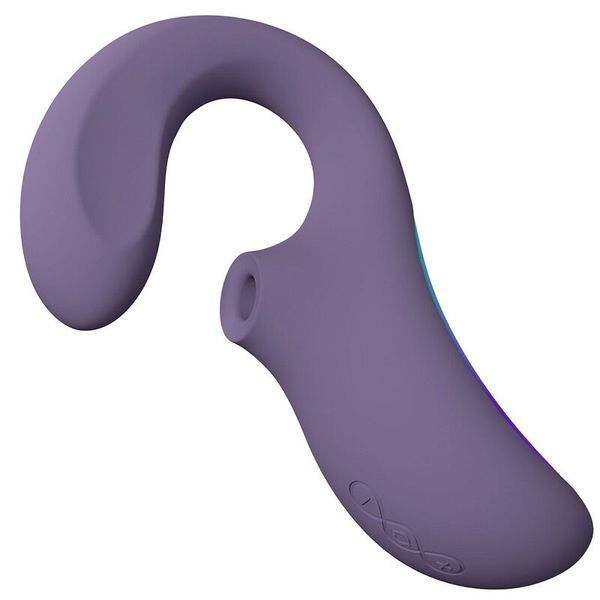 Клиторально-вагинальный звуковой стимулятор LELO Enigma WAVE Cyber Purple, 3 типа стимуляции SX0686