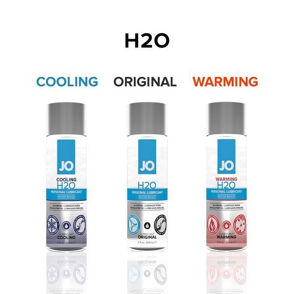 Охолоджувальна змазка на водній основі JO H2O COOLING (120 мл) з ментолом, рослинний гліцерин SO1693