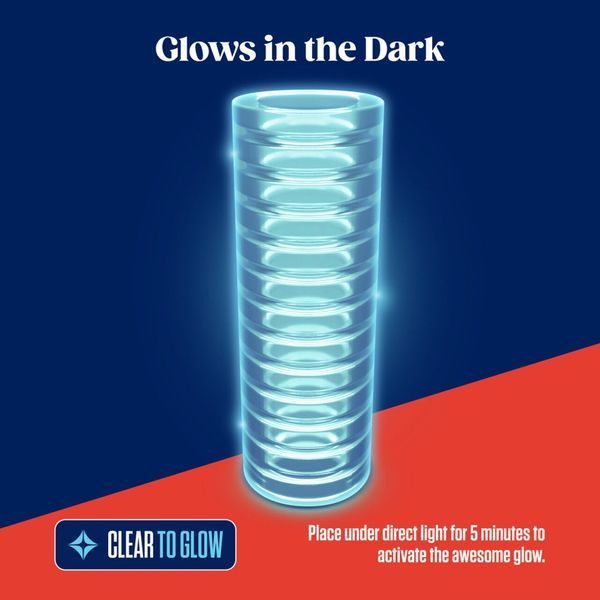 Мастурбатор Blush Rize &ndash; Ribz Glow in the Dark Masturbator &ndash; Clear, нейтральный, светится в темноте SO8831